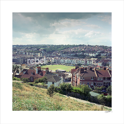 Photograph of Hastings Central Cricket Ground by Hastings photographer Jon Huldrick Wilhelm.
