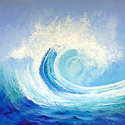 Original painting by Hastings artist Jon Wilhelm